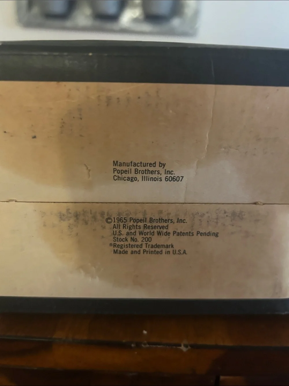 Popeil Brothers vintage 60